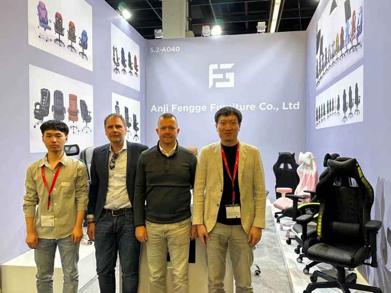 Anji Fengge Furniture Company attend IMM Cologne International Furniture Fair.