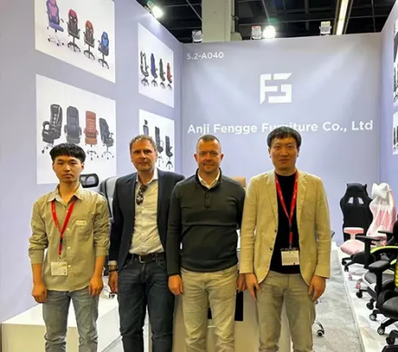 Anji Fengge Furniture Company attend IMM Cologne International Furniture Fair.