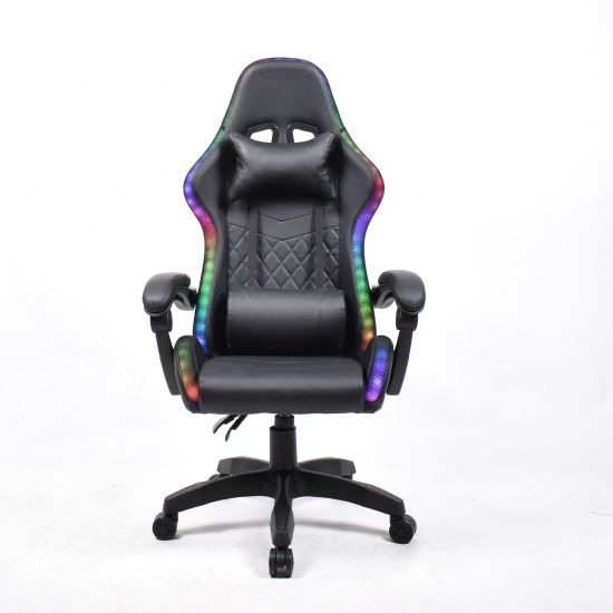 Leather Gaming Chair LD007_ RGB